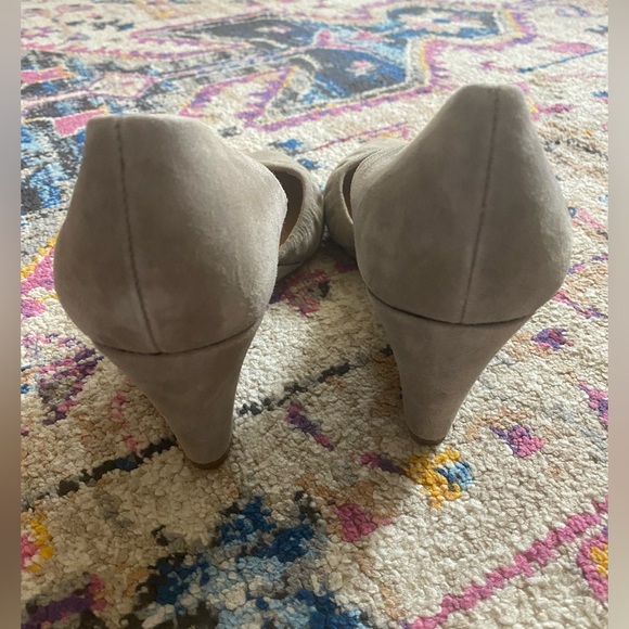 Franco Sarto Leather Wedge Pump - Picture 3 of 6